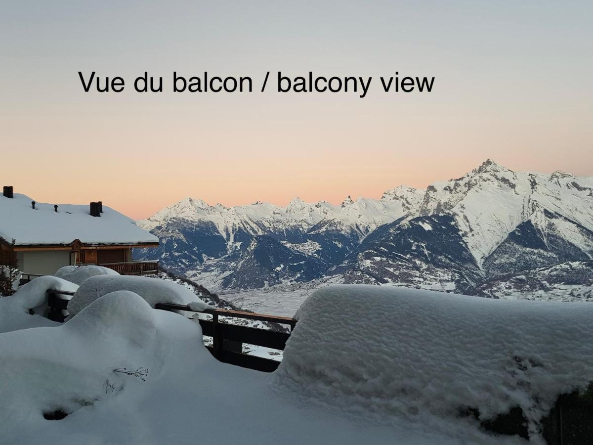 Studios Bellevue 1 Et 2, Ski Lift 150M Veysonnaz Esterno foto
